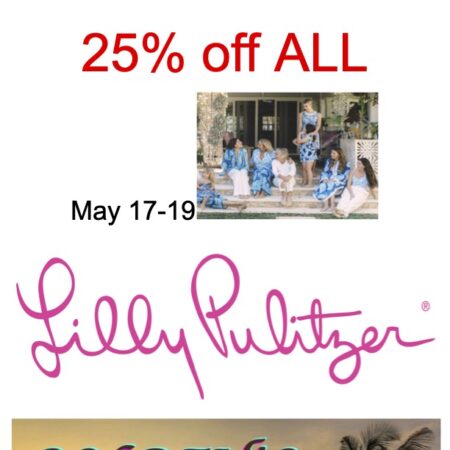 Golden’s – 25% OFF All Lilly Pulitzer